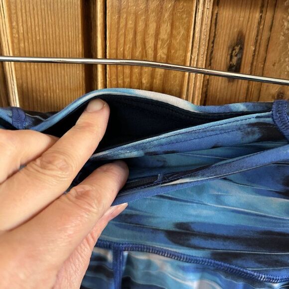 Lululemon 4 Train Times‎ 7/8 Pant *25" Leggings Mesh Detail Cropped - Picture 7 of 13